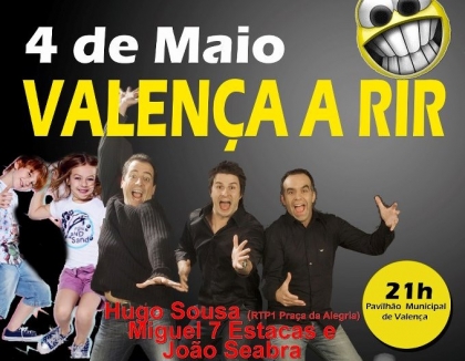 Hugo Sousa e João Seabra animam Valença com espectáculo de comédia