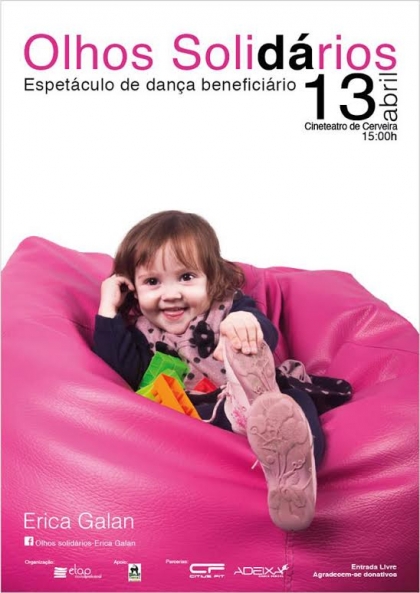 Aluno apresenta espetáculo solidário em prol de Érica Galan