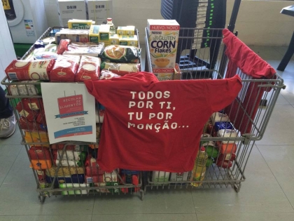 Monção: JS conseguiu recolher mais de meia tonelada de alimentos