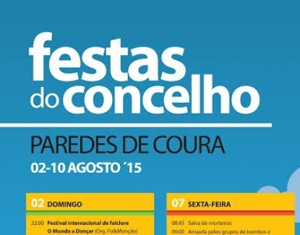 Paredes de Coura: Festas do Concelho começam este domingo