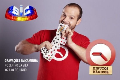 SIC vai gravar programa de magia em Caminha na próxima terça-feira