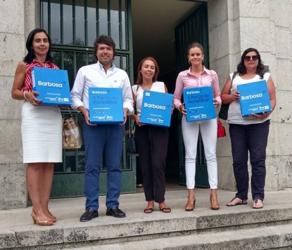 António Barbosa: «Só os custos que o PS teve com outdoors igualam a nossa campanha até agora»