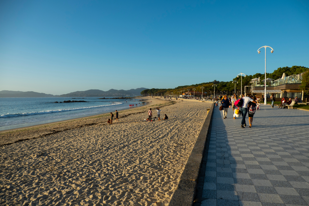 Galizien: Gehen Sie oft an diesen Strand?  Es gibt kaum noch etwas, das Sie daran hindern könnte, der zu sein, von dem Sie wissen, dass er es ist