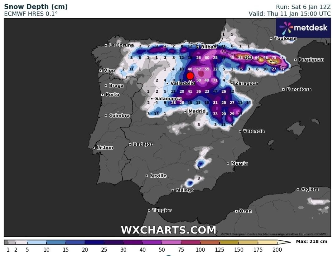 ¡Atención automovilistas!  La nieve cubrirá partes de España en los próximos días (puede traer una pesadilla en 2021)